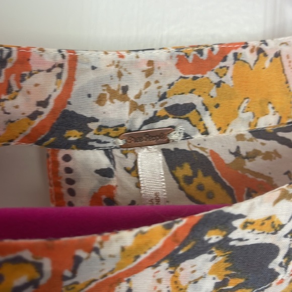 Free People Paisley open back dress, size small - Picture 2 of 3